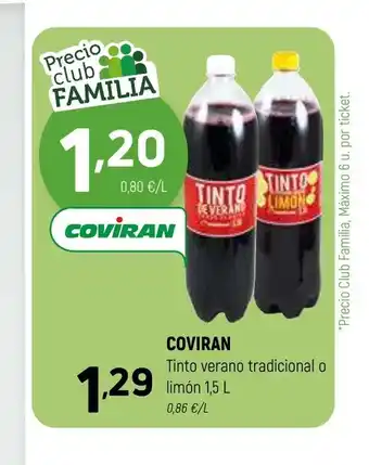 Coviran COVIRAN Tinto verano tradicional o oferta