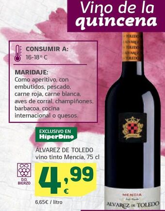 HiperDino Vino tinto oferta