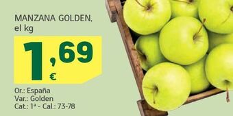 HiperDino Manzana golden oferta