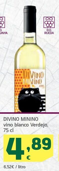 HiperDino Vino blanco oferta