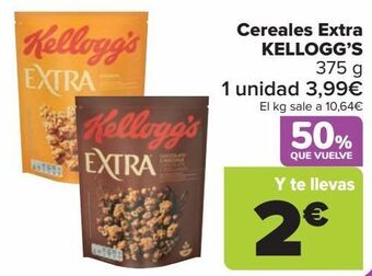 Carrefour Cereales extra kellogg's oferta