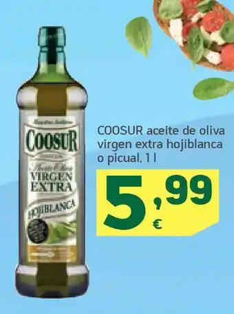 HiperDino Aceite de oliva virgen extra coosur oferta