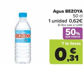 Carrefour Agua bezoya oferta