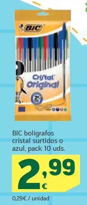 HiperDino Bolígrafos bic oferta