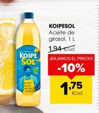 Autoservicios Familia Aceite de girasol koipesol oferta