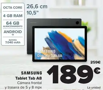 Carrefour Samsung tablet tab a8 oferta