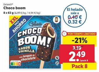 Lidl Helados gelatelli oferta