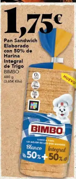 Gadis Pan de molde bimbo oferta