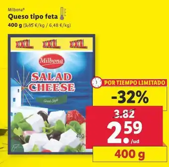 Lidl Queso milbona oferta