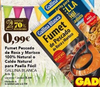 Gadis Caldo gallina blanca oferta