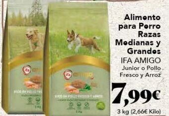 Gadis Comida para perros ifa amigo oferta