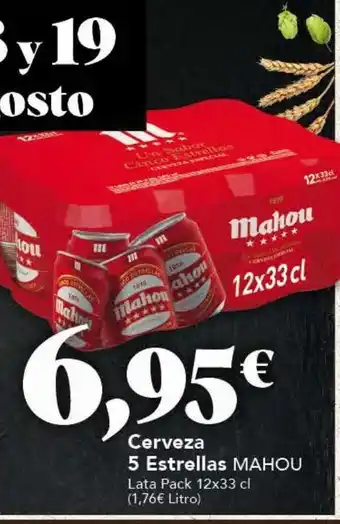 Gadis Cerveza mahou oferta