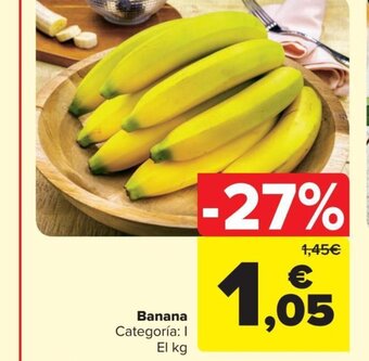 Carrefour Banana oferta
