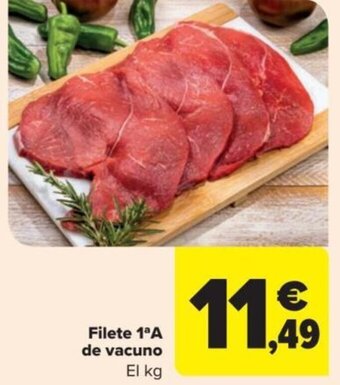 Carrefour Filete 1ªA de vacuno oferta