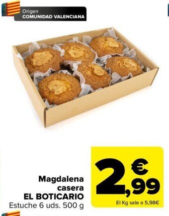 Carrefour Magdalena casera EL BOTICARIO Estuche 6 uds. 500 g oferta