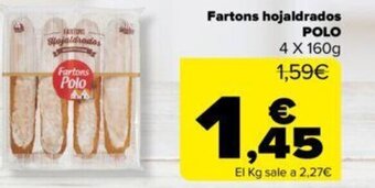 Carrefour Fartons hojaldrados POLO oferta