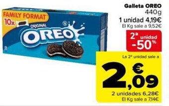 Carrefour Galleta OREO oferta