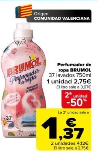 Carrefour Perfumador de ropa BRUMOL oferta
