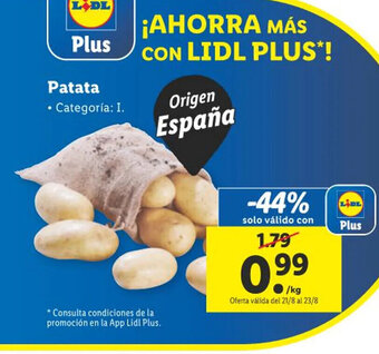 Lidl Patata • Categoría: I. oferta