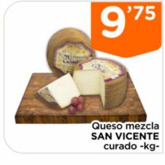Supermercados Deza Queso mezcla SAN VICENTE curado -kg- oferta
