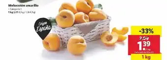 Lidl Melocotón amarillo 1kg oferta