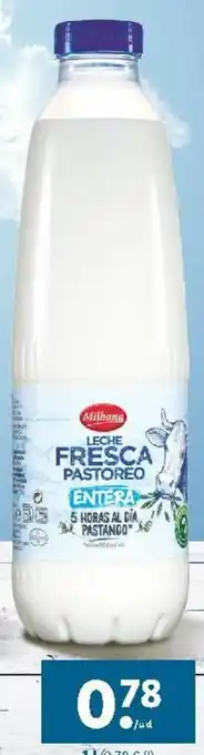 Lidl Leche Fresca Pastoreo Entera oferta