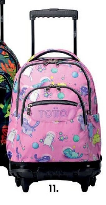 ToysRus 11. Trolley mochila con ruedas gatos astronautas oferta