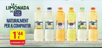 Valvi Supermercats Bebidas font vella oferta