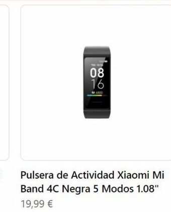 La Oportunidad Pulsera de actividad xiaomi oferta