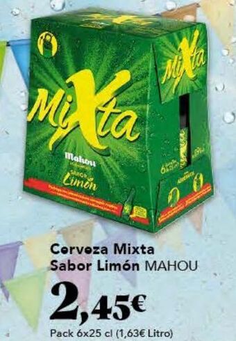 Gadis Cerveza mixta oferta