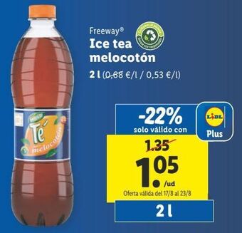 Lidl Refrescos freeway oferta