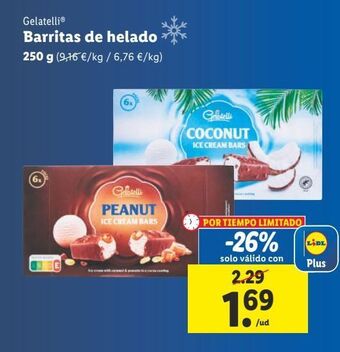 Lidl Helados gelatelli oferta