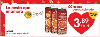 Eroski Alvalle gazpacho 1000 ml oferta