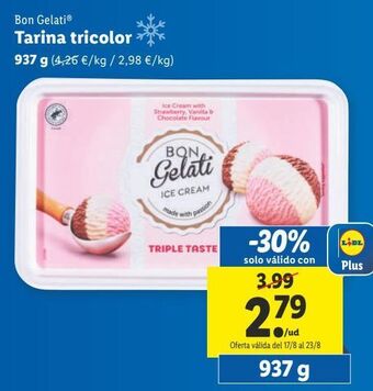 Lidl Tarrina de helado oferta