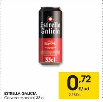 Eroski Estrella galicia cerveza especial 0,33 l oferta