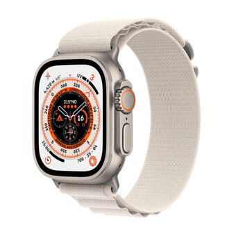 Decathlon Smartwatch apple watch ultra gps+cellular 49mm caja titanio correa star white oferta