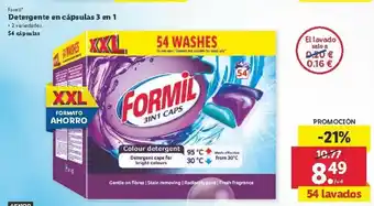 Lidl Detergente en cásulas 3 en 1 oferta