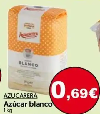 Hiper Usera Azucarera Azúcar blanco 1kg oferta