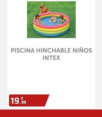 GiFi PISCINA HINCHABLE NIÑOS INTEX oferta