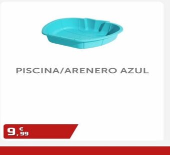 PISCINA/ARENERO AZUL