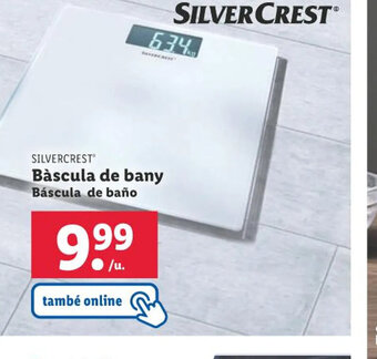 Lidl Bàscula de bany Báscula de baño oferta