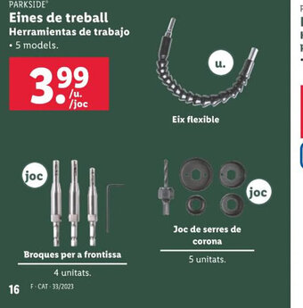 Lidl Eines per a electricistes Herramientas oferta
