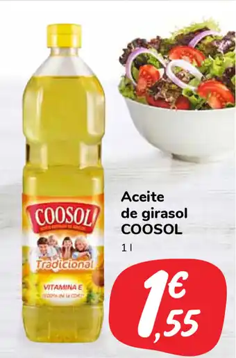 Carrefour Market Coosol Aceite de girasol 1l oferta