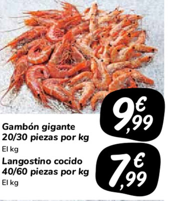 Carrefour Market Gambón gigante 20/30 piezas oferta