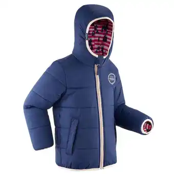 Decathlon Chaqueta de esquí y nieve niños wedze ski-p 100 warm reversible azul rosa oferta
