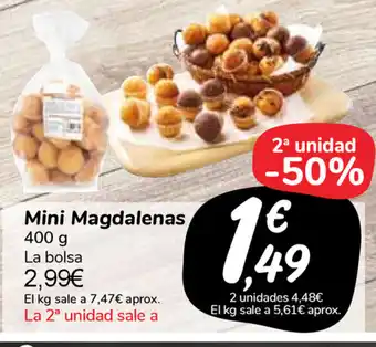Carrefour Market Mini Magdalenas 400g oferta