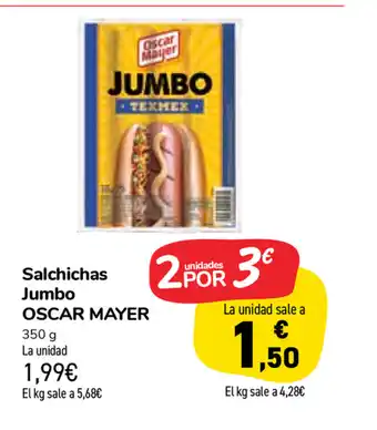 Carrefour Market Oscar Mayer Salchichas Jumbo 350g oferta