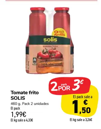 Carrefour Market Solis Tomate frito 460g oferta
