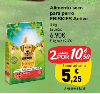 Carrefour Market Friskies Alimento seco para perro Active 3kg oferta