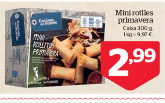 La Sirena MINI ROLLITOS PRIMAVERA oferta